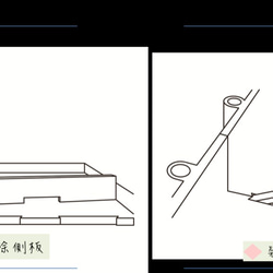 磁吸式化妝品瓶罐收納架-3入組-知性藍 第5張的照片