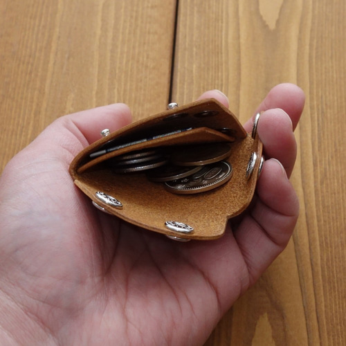 JAPAN FACTORY 栃木レザー コインケース シンプル 小銭入れ