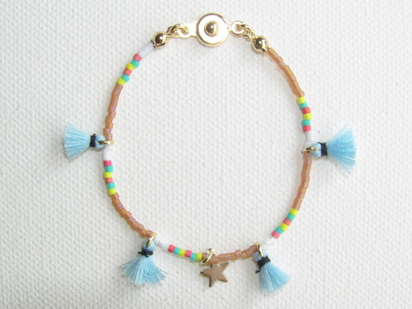 look.at.lucca   beads de beads   ブレスレット 2枚目の画像