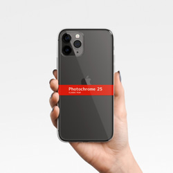 iPhone 全シリーズ対応☆　【 PHOTOCHROME 25 Clear 】 レトロイラスト iPhoneケース 3枚目の画像