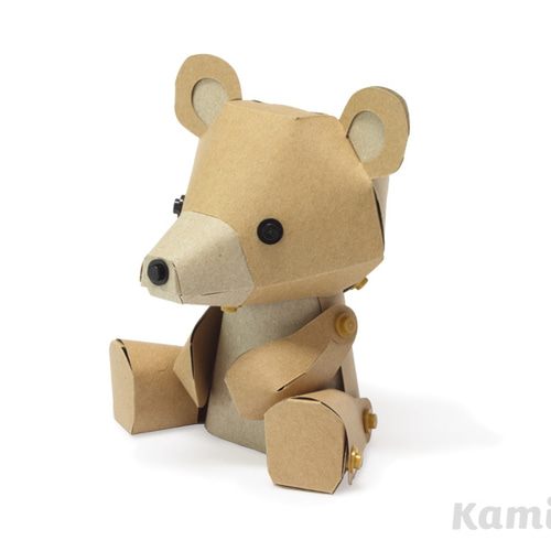 ペーパークラフトキット レペパゴ 〜 クマ クラフトペーパー