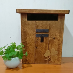 【希少】木製郵便受け ☆木製郵便ポスト 郵便受け☆H90(ねこ付)☆ その他家具 kumi0110