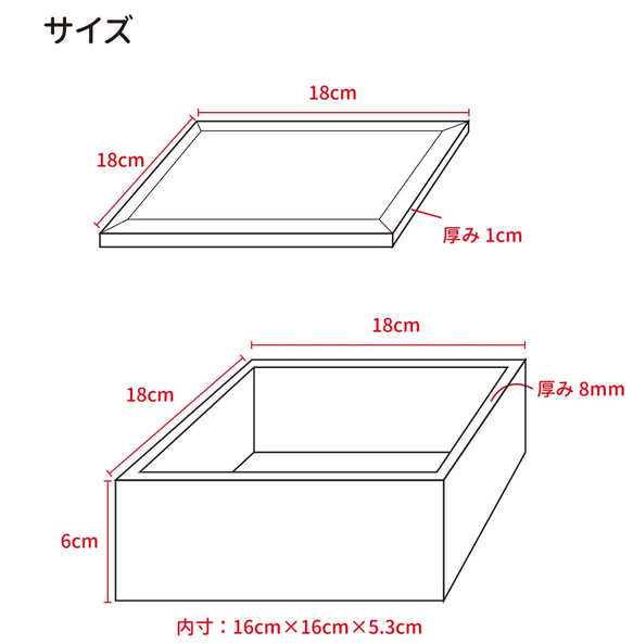 木製一段重箱【うさぎ】 7枚目の画像