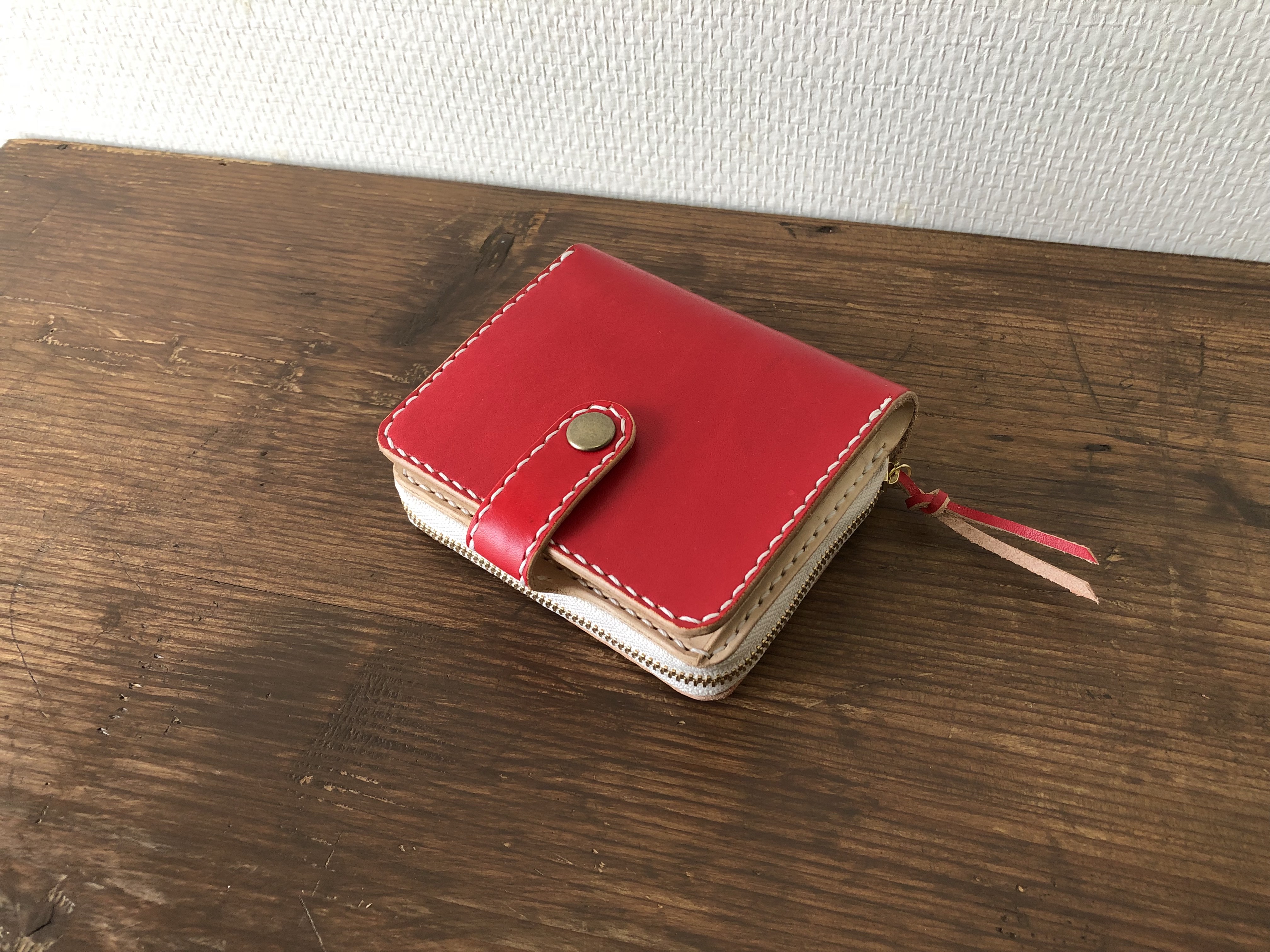 Della 二つ折り財布 ブラウン レザー COACH 二つ折り財布 ブラウンレザー