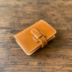 二つ折りウォレット　二つ折り財布【受注制作】 受注発注】レザージップウォレット(2つ折り財布) 【メール便対応