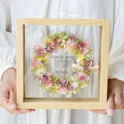 ナチュラルブーケL ピンクベージュホワイト ウェディング