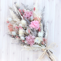 ドライフラワーブーケ bouquet rose poudré ウエディング前撮り ドライフラワーブーケ bouquet rose poudré ウエディング前撮り ドライ