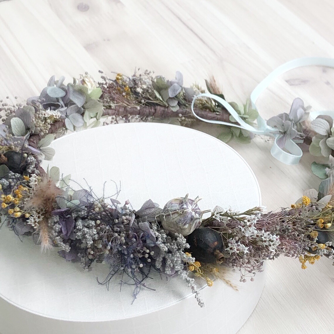 ブーケとお揃いの花冠お作り致します
