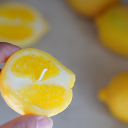 レモンのキャンドル 3枚目の画像