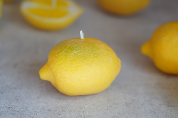 レモンのキャンドル 6枚目の画像