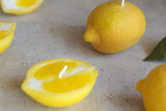 レモンのキャンドル 8枚目の画像