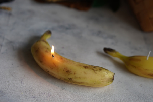 バナナのキャンドル 1枚目の画像