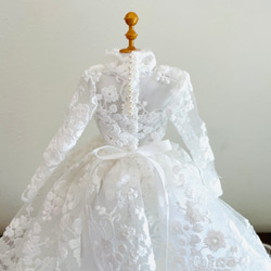 ウェディングトルソー　ミニチュアドレス　ウェディングドレス　結婚記念日　結婚祝い　結婚式 6枚目の画像
