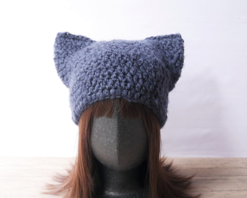 専用♡ 猫耳☆ニット帽 綿トレーナー 白15枚 milsa ミルサ ビーニー ニット帽 ボア 猫耳 もこもこ M BOA CAT