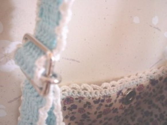 かぎ針編み　子供肩掛けバッグ 2枚目の画像