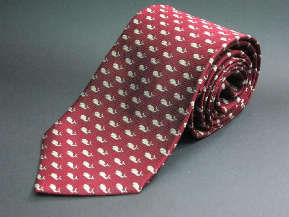 THOM BROWNE クジラ柄 ネクタイ ブラック THOM BROWNE クジラ柄 ネクタイ ブラック THOM BROWNE クジラ柄