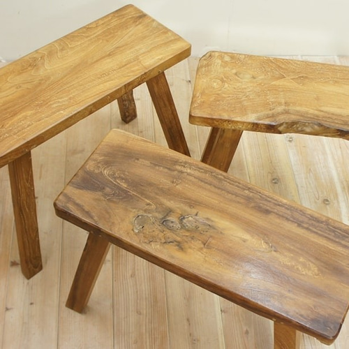 チーク材　オールドヴィンテージ　スツール チーク材 オールドヴィンテージ スツール チーク材 オールド