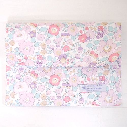 リバティハンドメイド入園入学5点セット【ベッツィピンクモーブ】