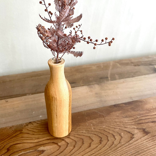 一輪挿し チーク古材 No.09 花瓶 ドライフラワー フラワーベース 花瓶