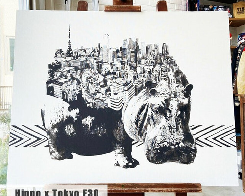 キャンパスアート 限定10点】F6キャンバスアート「青天の霹靂」 – ART:Z SHOW