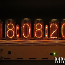IN-18ニキシー管時計キット　（IN-18ニキシー管・アクリルケース別） レトロな魅力を堪能出来る、IN-18大型ニキシー管採用のNCV2.1-18