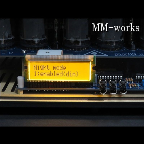 IN-18 GPS付 ニキシー管時計 Ver.2 クリアケース収納(ニキシー管あり