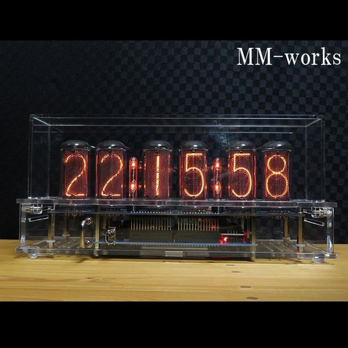 IN-18 GPS付きニキシー管時計 Ver.2 | nixie base （by MM-works ）