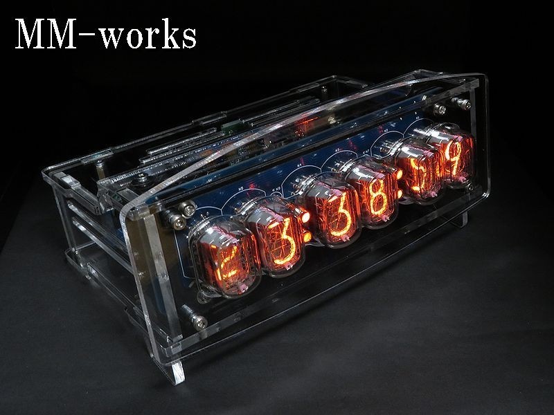 NEC LD-955A ニキシー管 6本セット 透明ケース入り ニキシー管、Nixie
