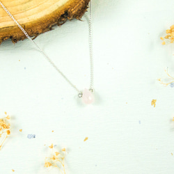 ✦手作飾物系列✦ 項鍊 Necklace－命定之石（粉水晶） 第1張的照片
