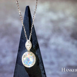 純K金高級珠寶 HANKER Bright璀璨系列-Crystal閃耀結晶鑽墜天然南非馬眼鑽石 第6張的照片