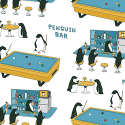 【iPhone 12対応】ペンギン『B』ホワイト手帳型  Plus・ XR・ XS Max用【ペンギン】 5枚目の画像