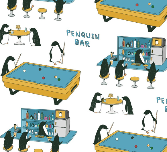 【iPhone 12対応】ペンギン『B』ホワイト手帳型  Plus・ XR・ XS Max用【ペンギン】 5枚目の画像
