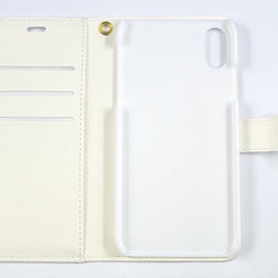 【iPhone11対応】シャチパターン ブルー 手帳型ケースPlus・ XR・ XS Max用【iPhone】 3枚目の画像