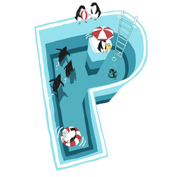 【iPhone11Pro対応】ペンギン・ケサロマ・ブルー  手帳型スマホケースiPhone用【各機種あります】 2枚目の画像