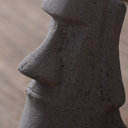 奇舍記。復活節島水泥石像一代-摩艾Moai(水泥擺件/禮品/水族魚缸/園藝造景) 第4張的照片