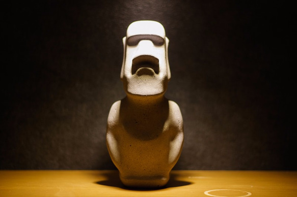 奇舍記。復活節島水泥石像二代（小）-摩艾Moai(水泥擺件/禮品/水族魚缸/園藝造景) 第10張的照片
