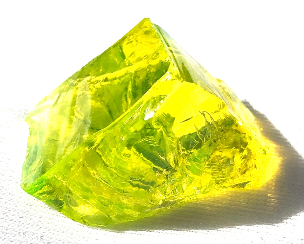 アンダラクリスタル　希少ネオン　アニスグリーン・ラジウム〔sa4231〕 アンダラクリスタル 希少ネオン アニスグリーン・ラジウム