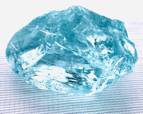 アンダラクリスタル シアンエンジェル✨ ✨ 気泡入り気泡は精霊が宿っ