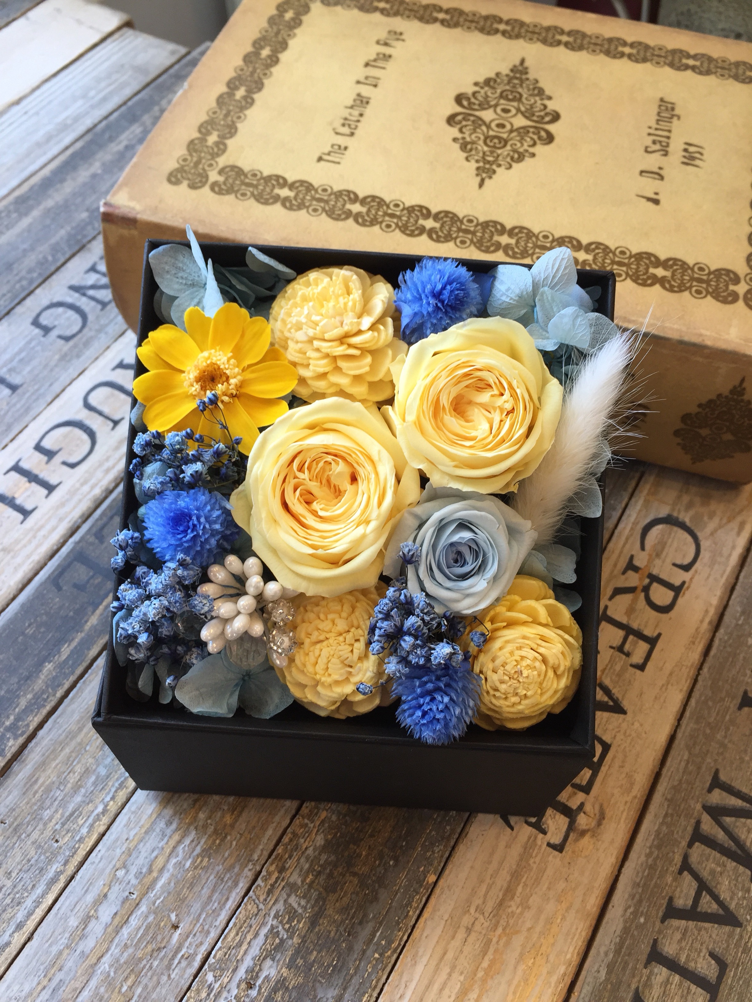 【予約販売】プリザーブドフラワーのギフトボックス