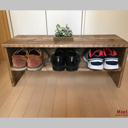 アイアンラック1200＊ボタニカルシェルフシューズラック植物棚DIY