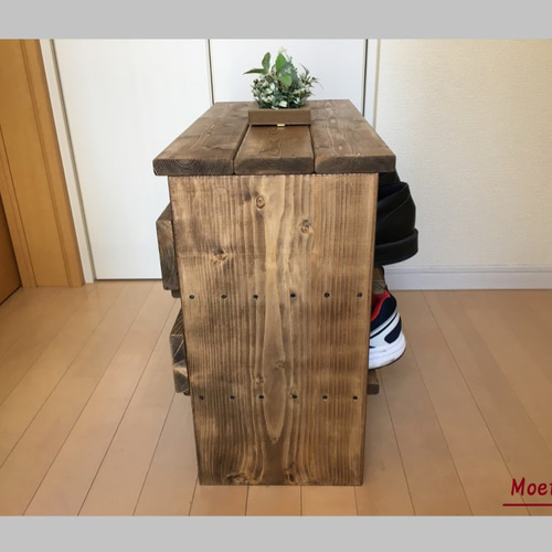 シューズラック（3段・各2足［子供用各3足］） 靴箱・下駄箱