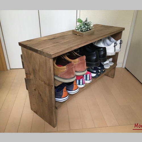 シューズラック（3段・各3足［子供用各4足］） 靴箱・下駄箱