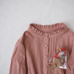 ニーナブラウス - Nina blouses - ピンクカラー 1枚目の画像