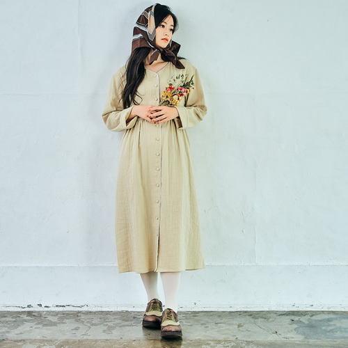 フウカ - Fuka - マスタード ワンピース cicachan 通販 12648770