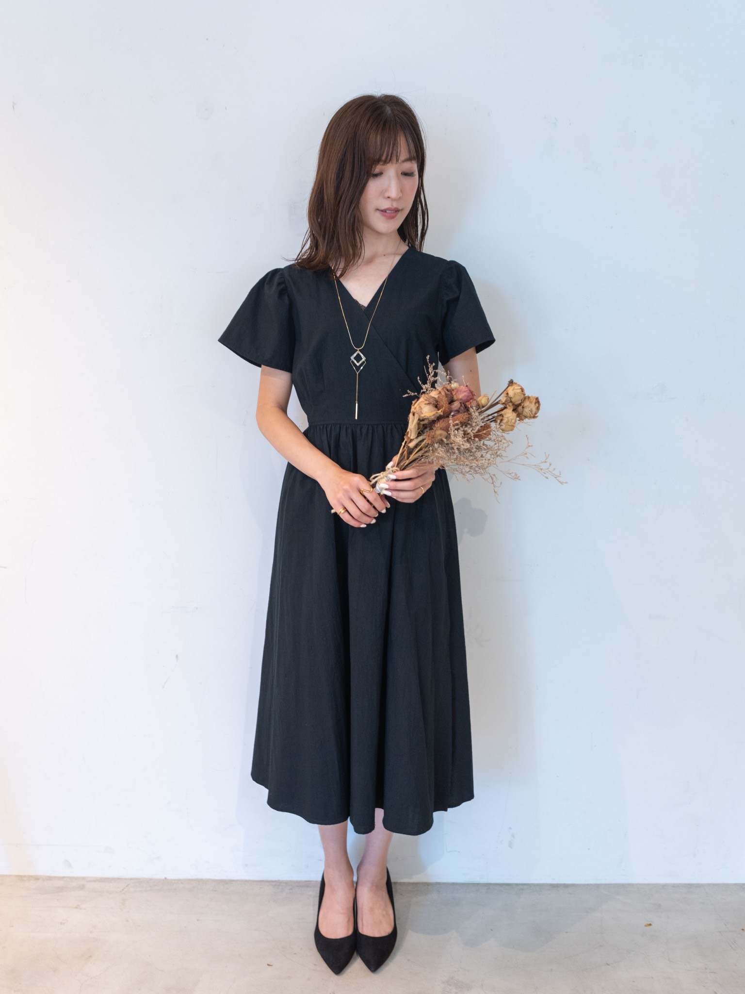 ピオニー - Peony - ブラック