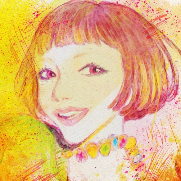 イラスト「木村カエラ」 イラスト May 通販 4783256｜Creema(クリーマ)