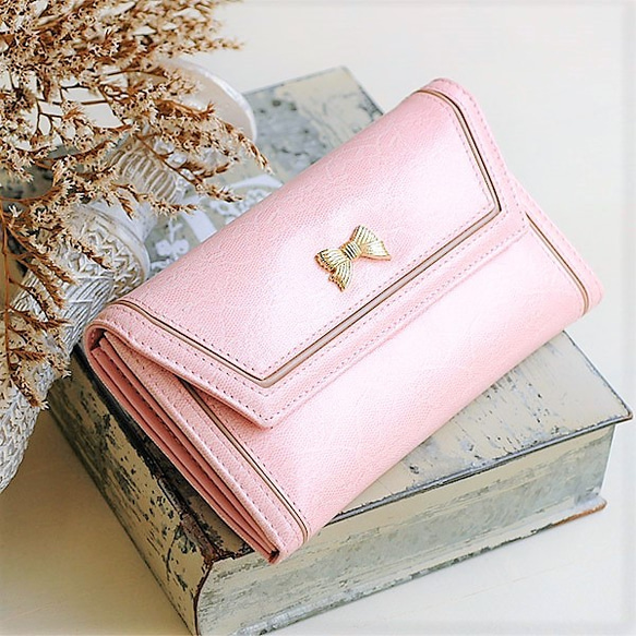 ☆ラスト1点10％OFF☆【3日以内発送】がばっと大きく開く長財布(小銭
