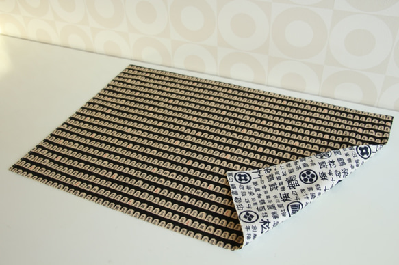 ランチョンマット40×60❤リバーシブル❤小学校机サイズ❤ハンドメイド