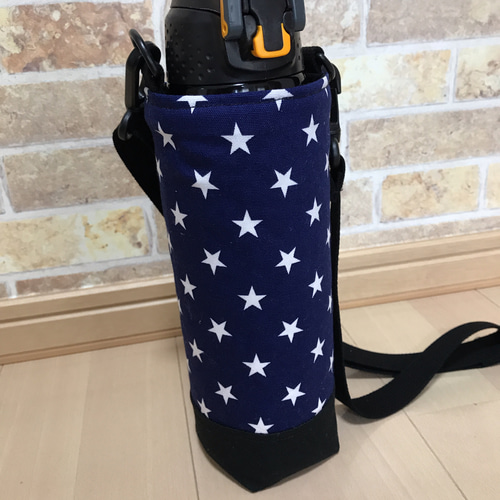 ☆オーダー受付中☆ 水筒カバー＊星柄＊ 雑貨・その他 irodori 