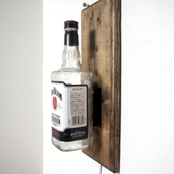 【ボトルランプ】ジムビームの壁掛けランプ 2枚目の画像